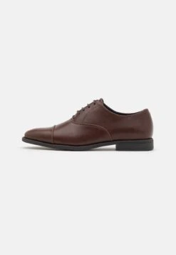 Pier One Unisex - Zapatos Con Cordones - Dark Brown