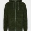 Pier One Borg Zip-Up Jacket - Forro Polar - Dark Green -Pier One Ventas 067adbe3faa7458ba7e980a0b8da5bd4