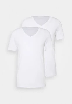 Pier One 2 Pack - Camiseta Básica - White -Pier One Ventas 080dd0916ef948e18ad5bc64ef88608c