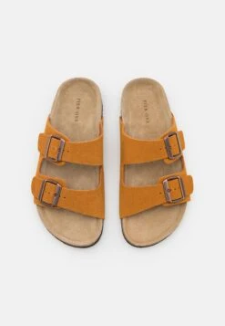 Pier One Leather Unisex - Pantuflas - Cognac -Pier One Ventas 0a90b3f5ba3a4e3880ec5567c19f8d23