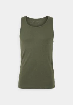 Pier One 3 Pack - Camiseta Interior - Black/Khaki/Mottled Dark Grey -Pier One Ventas 0f2fccc3500d43e89c1d03ced73ce834