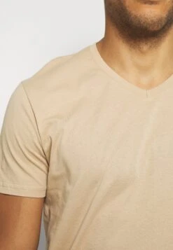 Pier One 3 Pack - Camiseta Básica - Khaki/Tan/Dark Blue -Pier One Ventas 112e274a77d44bfdb30f2a1f86f0f677