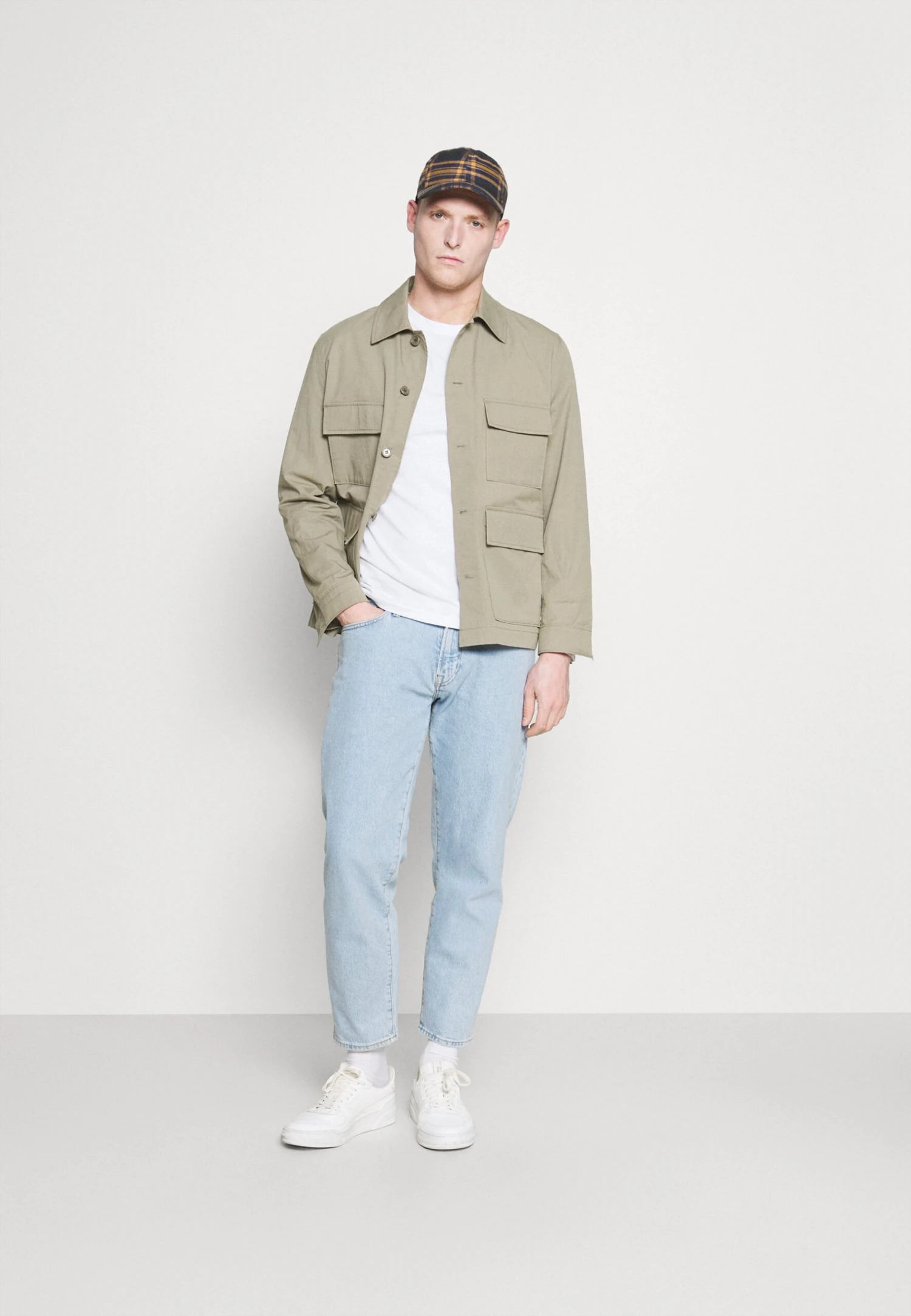 Pier One 5 Pack - Camiseta De Manga Larga - White/Dark Blu/Grey 3 Pier One 5 Pack - Camiseta De Manga Larga - White/Dark Blu/Grey