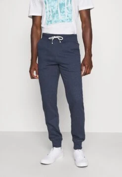 Pier One 3 Pack - Pantalones Deportivos - Mottled Light Grey/Mottled Dark Blue/Black -Pier One Ventas 1380a3a400c6490591883e6680691e6c