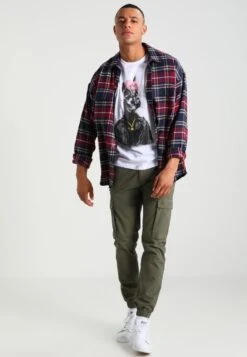 Pier One Pantalones Cargo - Olive -Pier One Ventas 19b1bc7d18e74e8980c85d0ee8a6bb1f