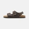 Pier One Unisex - Sandalias - Dark Brown -Pier One Ventas 1a7a848effe2485c8d756f7696fd5864