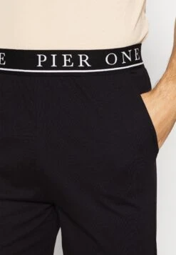 Pier One Pantalón De Pijama - Black -Pier One Ventas 1e9dc1d7f16140e7aa8f61ed340d94bd