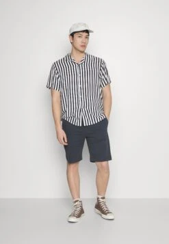 Pier One Camisa - Dark Blue/White -Pier One Ventas 2509c7e2d0d64b48878b9d6c417720f6