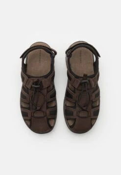 Pier One Leather - Sandalias De Senderismo - Brown -Pier One Ventas 2f7ff40eeede463ba421d45819843353