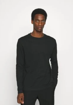 Pier One Camiseta De Manga Larga - Black/Dark Grey/Olive -Pier One Ventas 2f9f6b55af2d4174a4c10ae424b84bbe