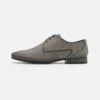 Pier One Leather - Zapatos De Vestir - Dark Grey