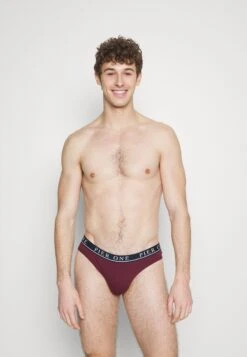 Pier One Branded Waistband Briefs 3 Pack - Braguitas - Dark Blue /Green/Bordeaux -Pier One Ventas 3bf4517ea3b5408a9a622d206f05beec