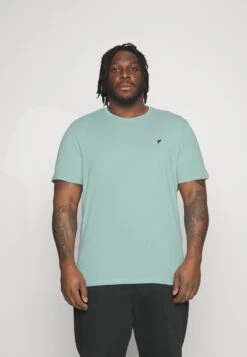 Pier One 5 Pack - Camiseta Básica - Dark Green/Beige/Light Blue -Pier One Ventas 3f6494368a9744978fbf48ab5a067dae