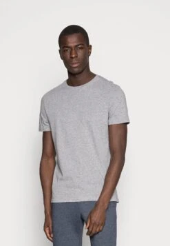 Pier One 3 Pack - Camiseta Básica - White/Black/Light Grey -Pier One Ventas 4076e7e50d3a4fb78cc08ea42ee0eb04