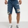 Pier One Shorts Vaqueros - Dark Blue Denim -Pier One Ventas 4339318a9d5945b59f53f364edca03d2