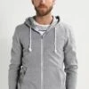 Pier One Sudadera Con Cremallera - Grey Melange -Pier One Ventas 4667749c4c894aafacf828e644ad596e