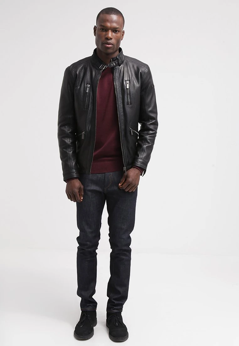 Pier One Basic Crewneck - Jersey De Punto - Bordeaux 3 Pier One Basic Crewneck - Jersey De Punto - Bordeaux - Imagen 2