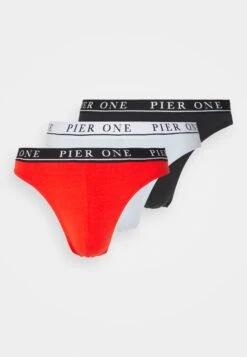 Pier One 3 Pack - Culotte - Red/Light Blue/Black -Pier One Ventas 48fa442441094a098bbf3d36ef816ede