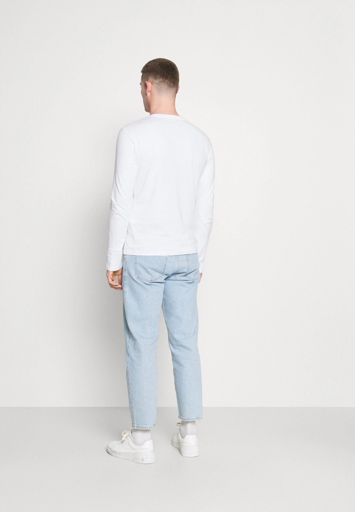 Pier One 5 Pack - Camiseta De Manga Larga - White/Dark Blu/Grey 5 Pier One 5 Pack - Camiseta De Manga Larga - White/Dark Blu/Grey - Imagen 3