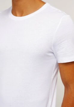 Pier One 2 Pack - Camiseta Básica - White/Black -Pier One Ventas 5263f78b1e87481ea0e824d35031cd9e