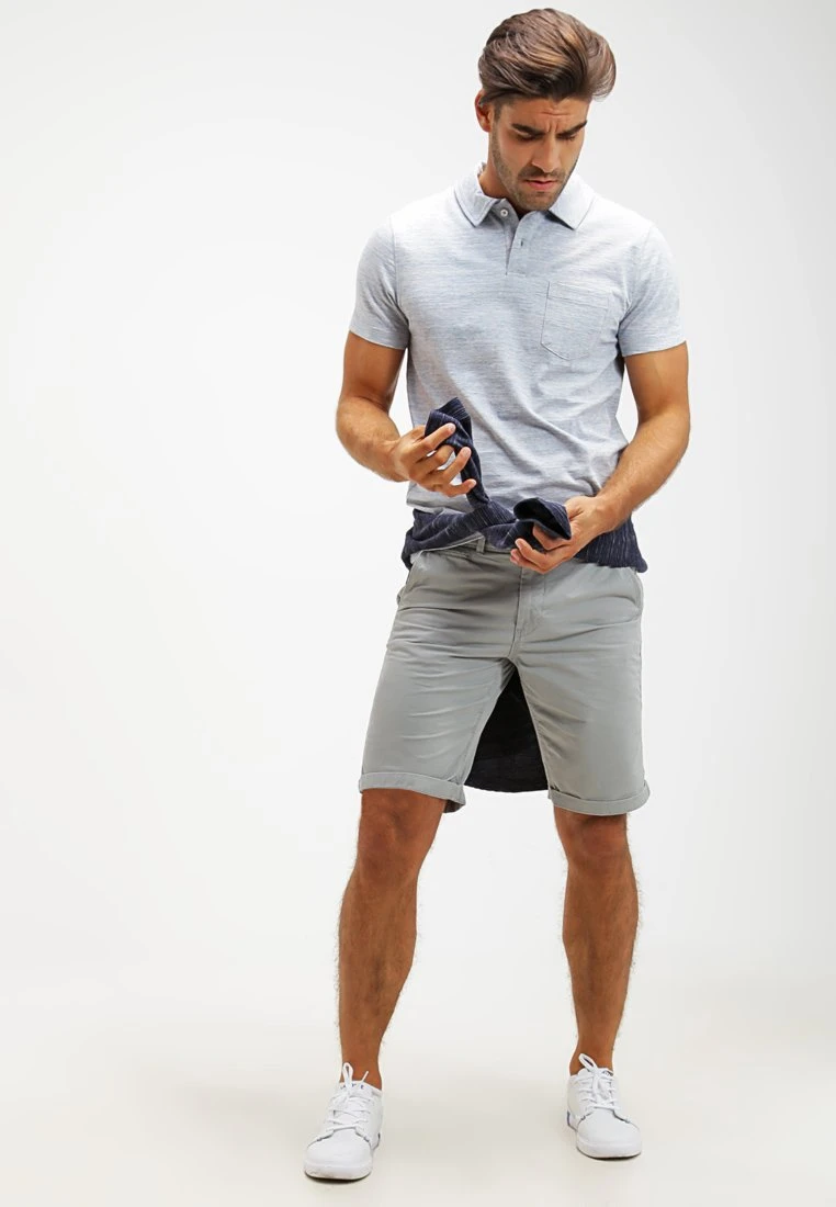 Pier One Polo - Light Blue Melange 4 Pier One Polo - Light Blue Melange - Imagen 2