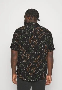 Pier One Asian Print Resort - Camisa -Black -Pier One Ventas 5a6accf28057487eb93c99474306228a