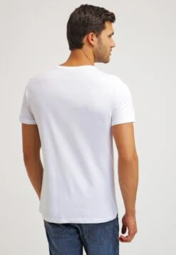 Pier One 2 Pack - Camiseta Básica - White/Black -Pier One Ventas 5aed355507e44010828824c23af43b99