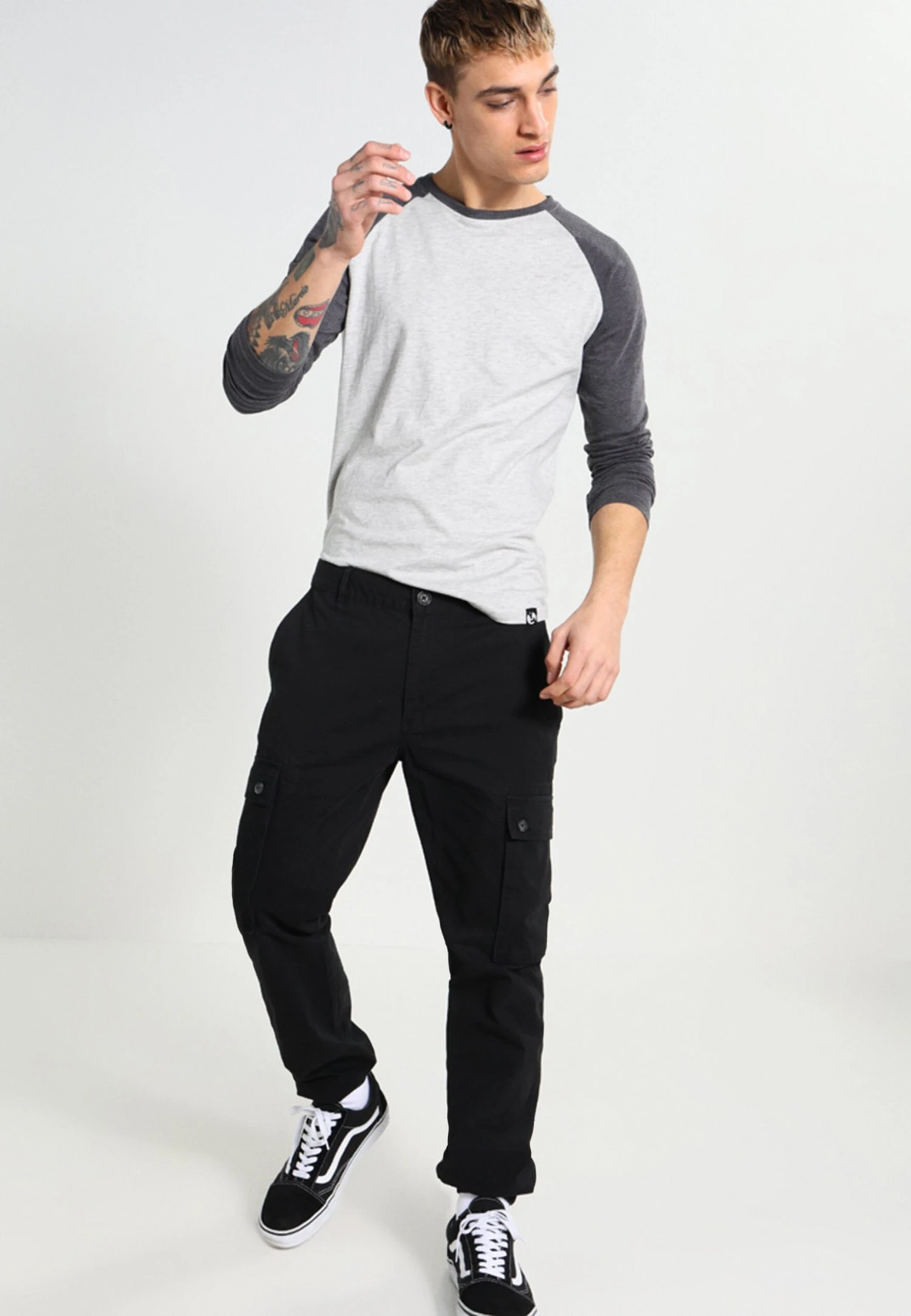 Pier One Pantalones Cargo - Black 4 Pier One Pantalones Cargo - Black - Imagen 2