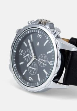 Pier One Reloj - Black/Silver-Coloured -Pier One Ventas 644c3a153d4d4e5a83a63da34d11f675