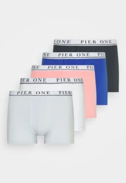 Pier One 5 Pack - Culotte - White/Pink/Light Blue -Pier One Ventas 669afba1436e4cdd9e6012a04141e31d