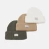 Pier One Unisex 3 Pack - Gorro - Beige/Green/White -Pier One Ventas 6ad8097c027d4ec08970da09c291110d