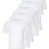 Pier One 5 Pack - Camiseta Básica - White