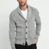 Pier One Chaqueta De Punto - Mottled Dark Grey -Pier One Ventas 6b72e6eb7c8c463ebf030f5268848726