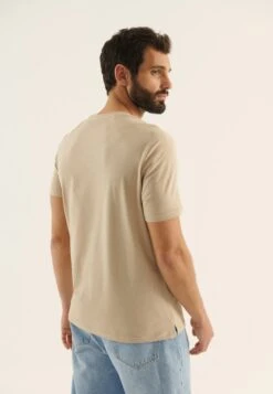 Pier One Camiseta Estampada - Beige -Pier One Ventas 6e183213fd9f4166a059ff8f663551d7