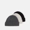 Pier One Unisex 3 Pack - Gorro - Black/Dark Grey/Off-White/ 2 Pier One Unisex 3 Pack - Gorro - Black/Dark Grey/Off-White/ -Pier One Ventas 6ff45e637c064289bc89bdd981008db1