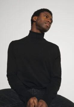 Pier One 2 Pack - Basic Turtleneck - Jersey De Punto - Black/Mottled Light Grey -Pier One Ventas 70bf9efa679346b9b89aa31bf5c100f0