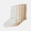 Pier One 5Pack - Calcetines - Off-White/Beige/Tan -Pier One Ventas 718307211e4e4f189a16056a071c1846