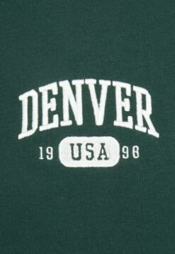 Pier One Denver College Hoodie- Sudadera - Green -Pier One Ventas 752110e4a87f4d94834d2533b6a901a1
