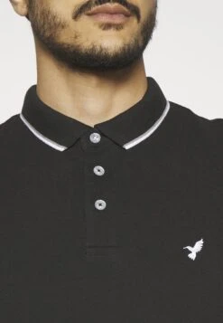 Pier One 2 Pack - Polo - Black/Dark Blue -Pier One Ventas 787d246531e84cb8bbe5acb136f3434b