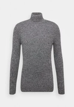 Pier One Muscle Fit Turtle - Jersey De Punto - Mottled Grey -Pier One Ventas 788d9d9a00b14ae9bdb868be9d8f970c