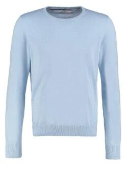 Pier One Basic Crewneck - Jersey De Punto - Light Blue -Pier One Ventas 80f1c7c7bbed4ed08a43aa5550fa92e2