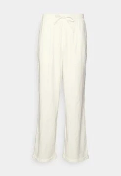 Pier One Drawcord Trousers Linen Blend - Pantalones - White -Pier One Ventas 82865836bb5b4fff94da44c3eaf1558d