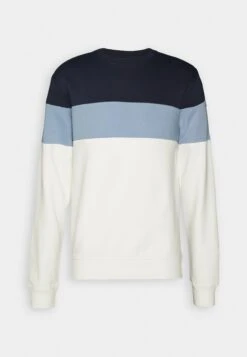 Pier One Sudadera - Blue/Off-White/Grey -Pier One Ventas 83dee5c3e1a64b45869067c626ecc580