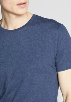 Pier One 3 Pack - Camiseta Básica - Black/White/Blue -Pier One Ventas 878a6b632a3e4d79b61d9c486c38c510