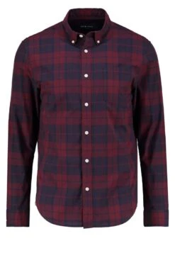 Pier One Camisa - Dark Blue/Bordeaux -Pier One Ventas 8e40a74f44c34f0e801c96dc08526fec