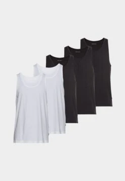 Pier One 5Pack - Top - White / Black -Pier One Ventas 8fe5c930b6304264be48f50cd8e416fe