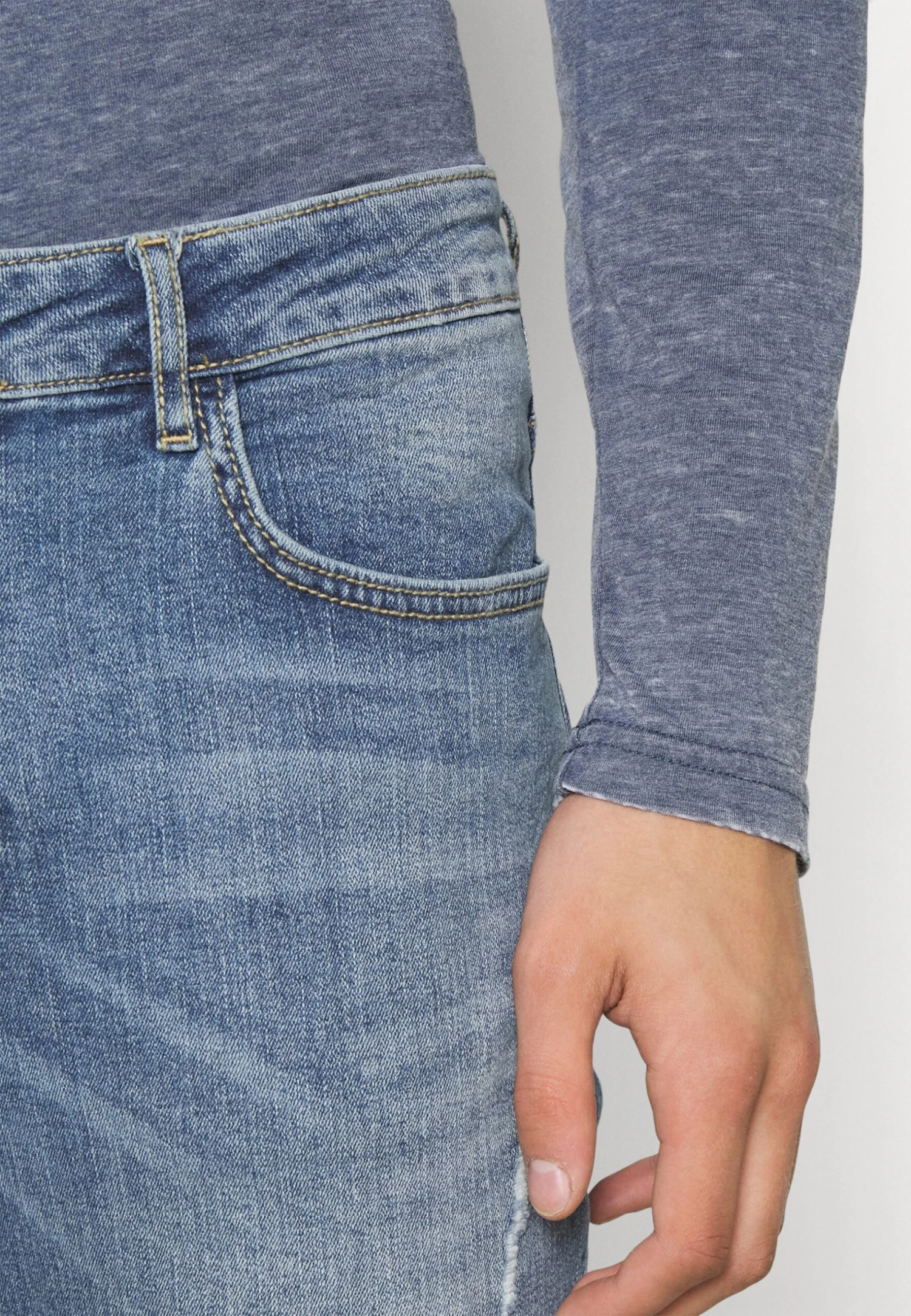 Pier One Vaqueros Pitillo - Dark Blue Denim 7 Pier One Vaqueros Pitillo - Dark Blue Denim - Imagen 5