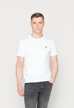 Pier One 5 Pack - Camiseta Básica - White/Green/Bordeaux/Black/Beige -Pier One Ventas 936a0b661f614d6682dd46a0c78ae272