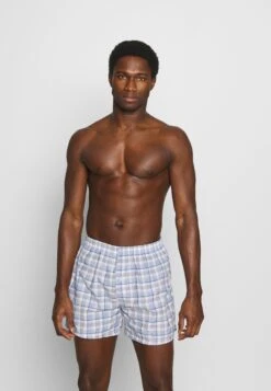 Pier One 5 Pack - Boxer - Light Blue/White -Pier One Ventas 99a4bd53733c43c3a89af2e6271e1a81