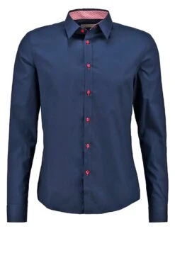 Pier One Camisa - Dark Blue/Red -Pier One Ventas 9b8be06526f7479ca5886010560f8d17